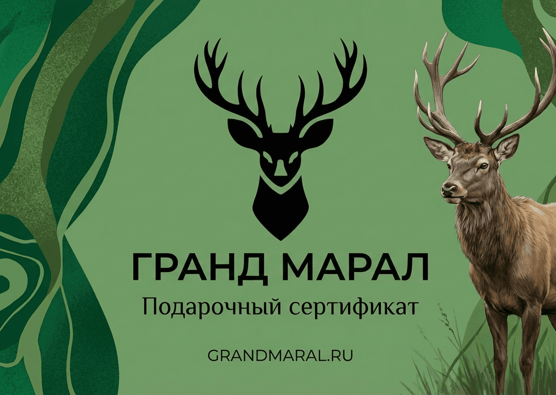 Подарочный сертификат Гранд Марал